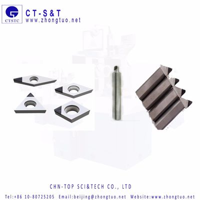 High Speed Stable PCD Turning Inserts Grinding High Efficiency